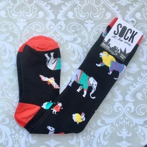 Sock it to Me Sweater Safari Knee High Socks